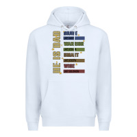 White bible verses Premium Hoodie - JahusDesignShop