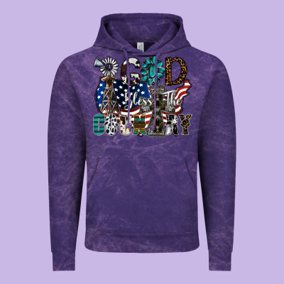 God Bless The Country Vintage Hoodie Designed By Sublimationcraftshop
