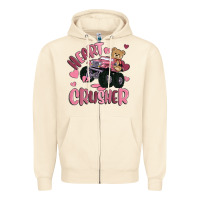 Sandshell heart crusher Zipper Hoodie - MaliasSmallBusiness