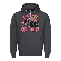 Smoke heart crusher Zipper Hoodie - MaliasSmallBusiness
