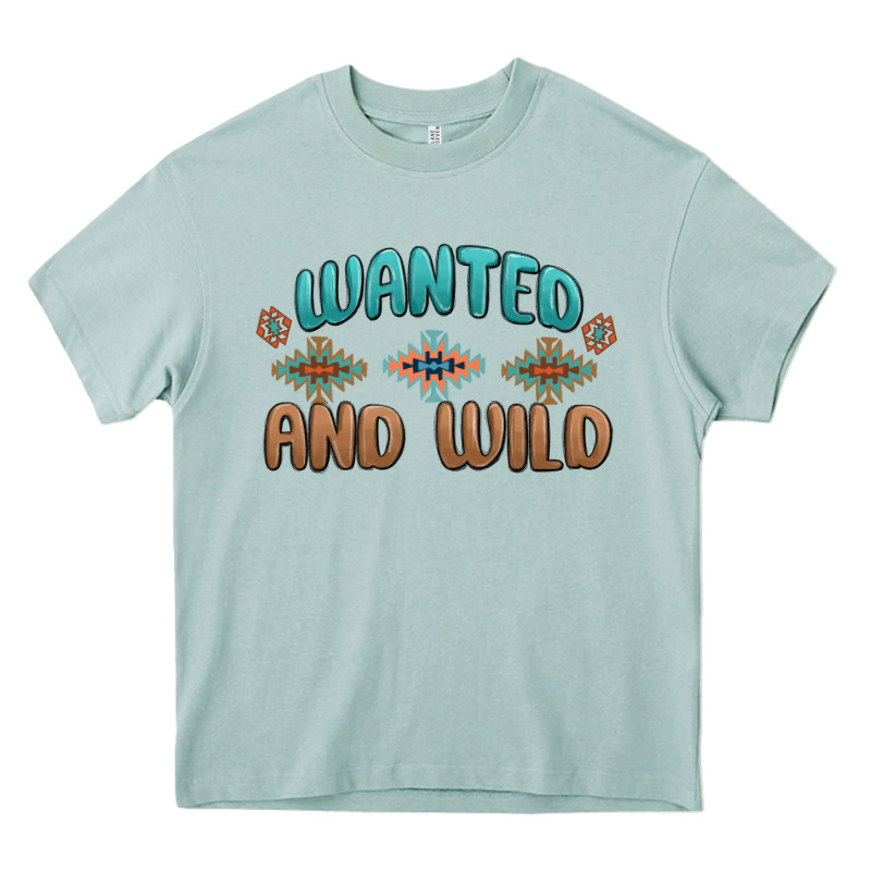 Wanted And Wild Heavy Core Tee by MaliasSmallBusiness | Teevron