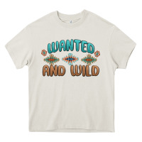 Cream wanted and wild Heavy Core Tee - MaliasSmallBusiness