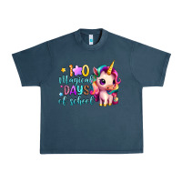 Midnight Navy 100 magical days of school Urban Heavy Tee - Artiststas