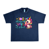 Navy 100 magical days of school Urban Heavy Tee - Artiststas