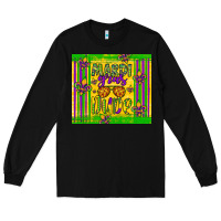 Black mardi gras dude Long Sleeve Tee - Artiststas