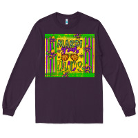 Plum mardi gras dude Long Sleeve Tee - Artiststas