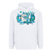 White baby its cold outside Heavyweight Hoodie - MaliasSmallBusiness