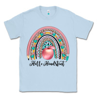 Dusty Blue hello headstent Classic Tee - JahusDesignShop