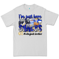 Im Just Here For The Snacks Volleyball Brother Premium Tee | Teevron