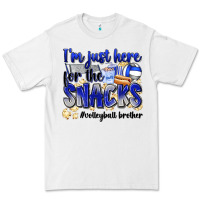 White im just here for the snacks volleyball brother Premium Tee - Zillion Design Studio