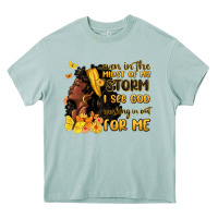 Arona even in the midst of my storm i see god Heavy Core Tee - MaliasSmallBusiness