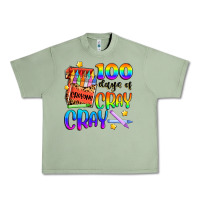 Oil Green 100 days of cray cray Urban Heavy Tee - Artiststas
