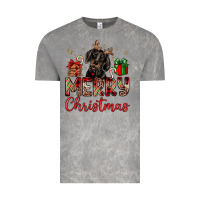 Cloud Rock merry christmas dachshund Vintage Tee - JahusDesignShop