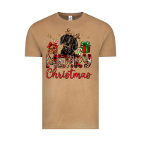 Vintage Camel merry christmas dachshund Vintage Tee - JahusDesignShop