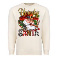 Sandshell Howdy Santa Premium Sweatshirt - BundleAndBundleShop