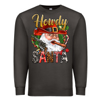 Smoke Howdy Santa Premium Sweatshirt - BundleAndBundleShop