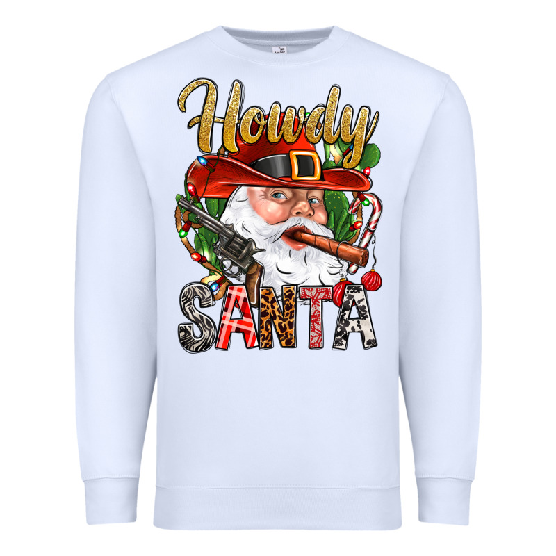 Howdy Santa Premium Sweatshirt by BundleAndBundleShop | Teevron
