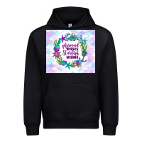 Black mermaid kisses starfish wishes Urban Hoodie - TumblerDesignByShophia