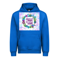 Cobalt mermaid kisses starfish wishes Urban Hoodie - TumblerDesignByShophia