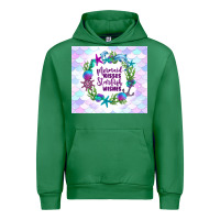 Emerald mermaid kisses starfish wishes Urban Hoodie - TumblerDesignByShophia