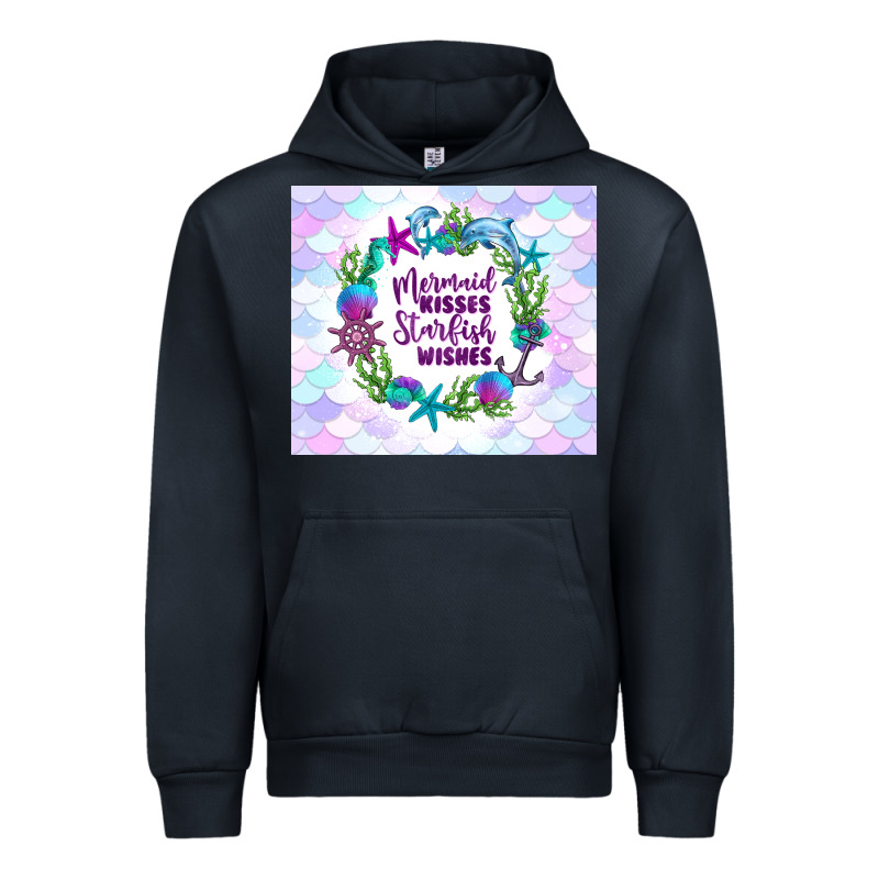 Mermaid Kisses Starfish Wishes Urban Hoodie by TumblerDesignByShophia | Teevron