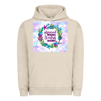 Pigment French Oak mermaid kisses starfish wishes Urban Hoodie - TumblerDesignByShophia