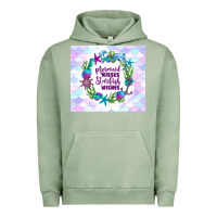Pigment Oil Green mermaid kisses starfish wishes Urban Hoodie - TumblerDesignByShophia