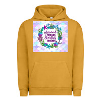 Pigment Peanut Butter mermaid kisses starfish wishes Urban Hoodie - TumblerDesignByShophia