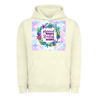 Pigment Pistachio mermaid kisses starfish wishes Urban Hoodie - TumblerDesignByShophia