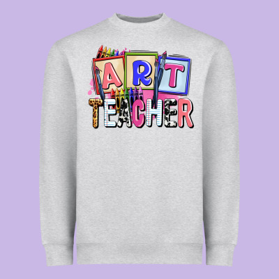 Art Teacher Heavyweight Sweatshirt Designed By Adodesignshop