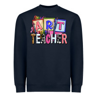 Navy art teacher Heavyweight Sweatshirt - AdoDesignShop