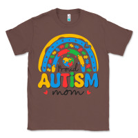 Chestnut proud autism mom rainbow Classic Tee - CowhideDigitalArt