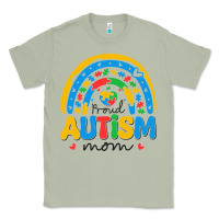 Matcha proud autism mom rainbow Classic Tee - CowhideDigitalArt