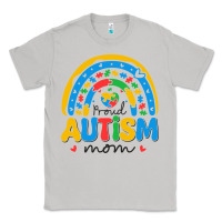 Moon Dust proud autism mom rainbow Classic Tee - CowhideDigitalArt