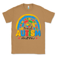 Toasted Coconut proud autism mom rainbow Classic Tee - CowhideDigitalArt