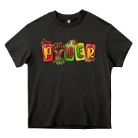 Asphalt power juneteenth Heavy Core Tee - MaliasSmallBusiness