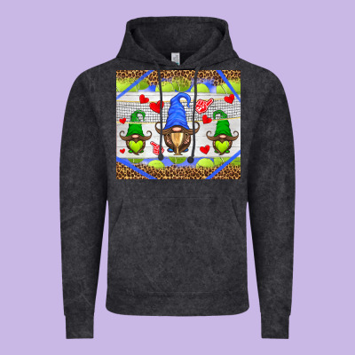 Western Tennis Gnome Vintage Hoodie Designed By Hra Design Shop