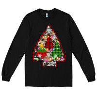 Black arrowhead christmas trees Long Sleeve Tee - AdoDesignShop