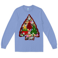 Colony Blue arrowhead christmas trees Long Sleeve Tee - AdoDesignShop