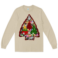 Mushroom arrowhead christmas trees Long Sleeve Tee - AdoDesignShop