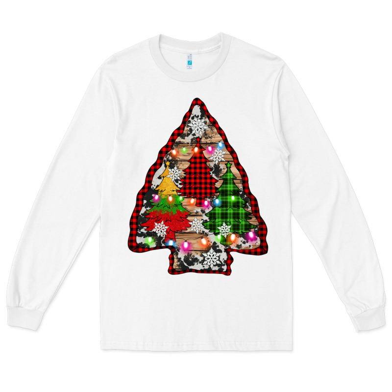 Arrowhead Christmas Trees Long Sleeve Tee by AdoDesignShop | Teevron