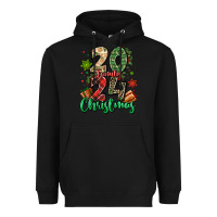 Black 2024 family christmas Heavyweight Hoodie - MaliasSmallBusiness