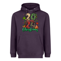 Plum 2024 family christmas Heavyweight Hoodie - MaliasSmallBusiness