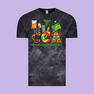 Cca  Countinuing Care Assistant Juneteenth Vintage Tee Designed By Adodesignshop