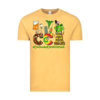 Vintage Mustard cca  countinuing care assistant juneteenth Vintage Tee - AdoDesignShop