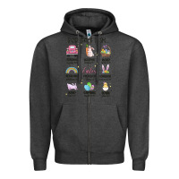 Charcoal Heather christian easter Zipper Hoodie - MaliasSmallBusiness