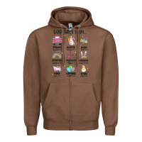 Chestnut christian easter Zipper Hoodie - MaliasSmallBusiness