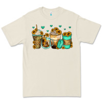 Bone sunflowers coffee cups Premium Tee - Zillion Design Studio