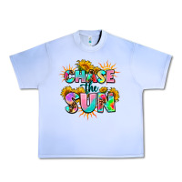 Grape Ice chase the sun Urban Heavy Tee - AdoDesignShop