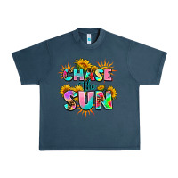 Midnight Navy chase the sun Urban Heavy Tee - AdoDesignShop